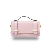 Women's pink genuine leather bag Natalia