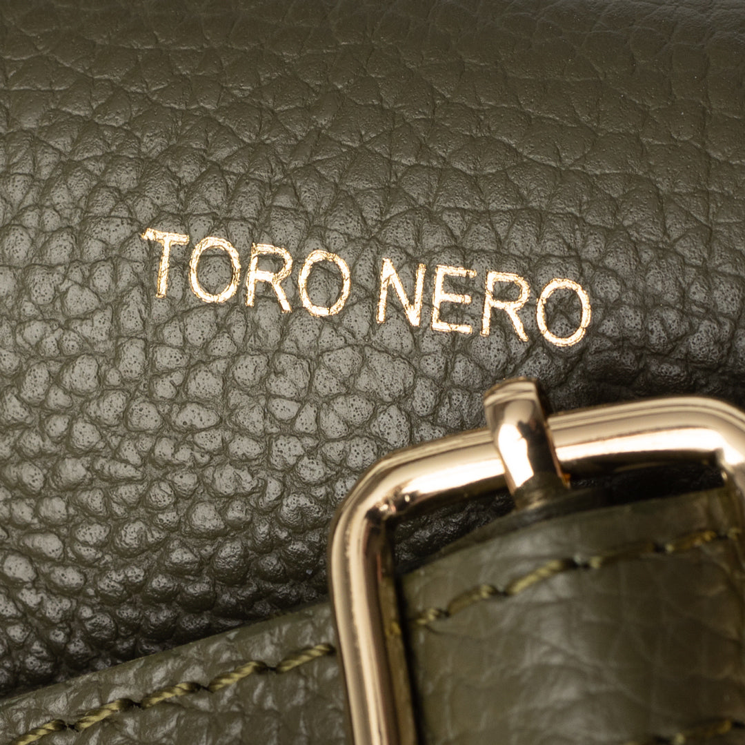 Women's bag made of green genuine leather Armi Mira 