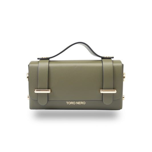 Armi Natalia women's green genuine leather bag