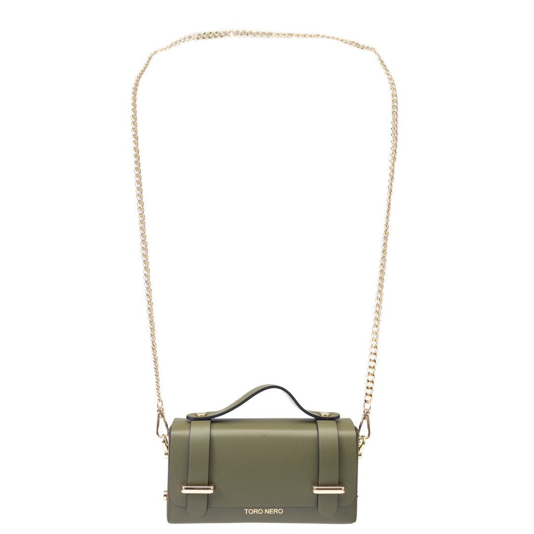 Armi Natalia women's green genuine leather bag