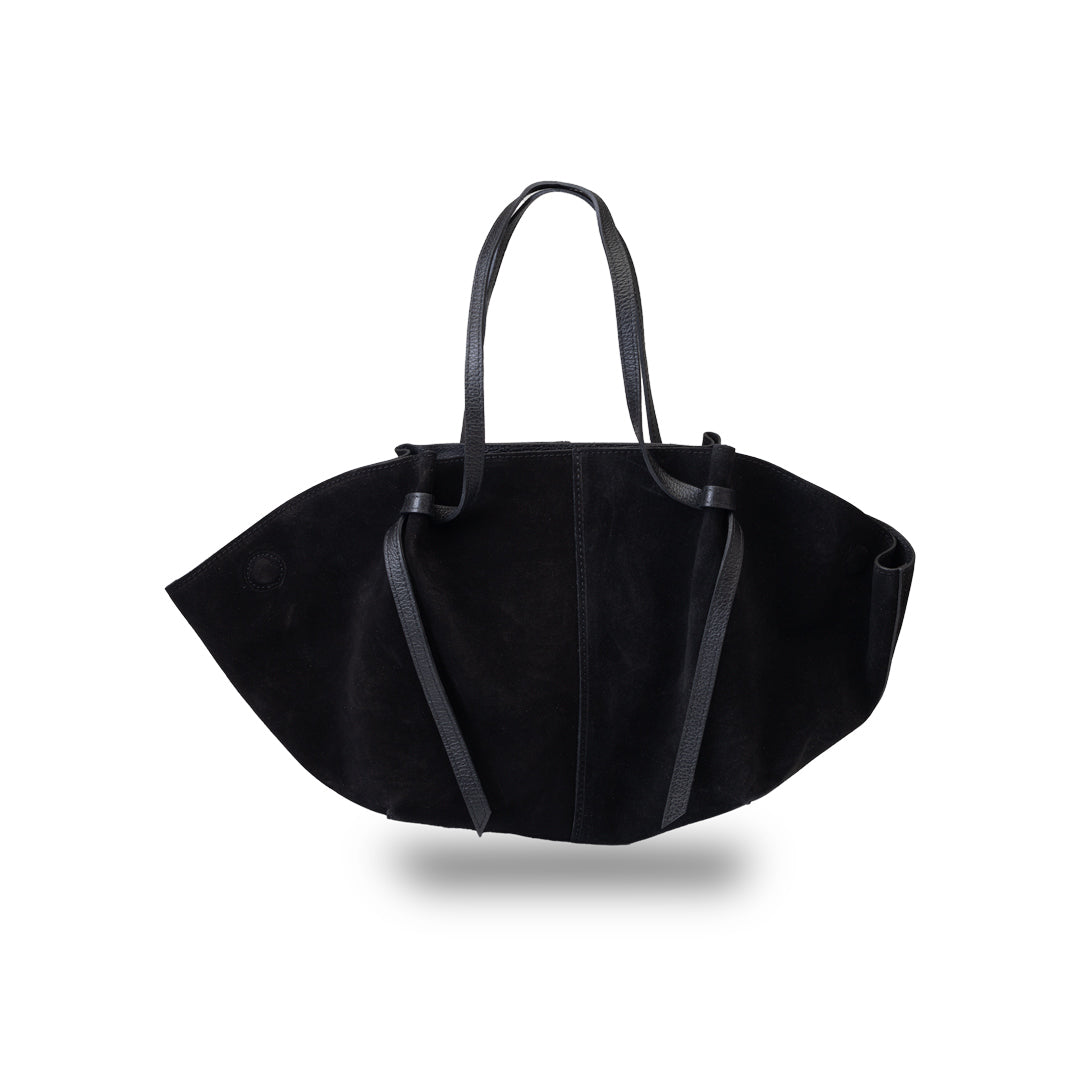Women's black genuine leather bag Alice