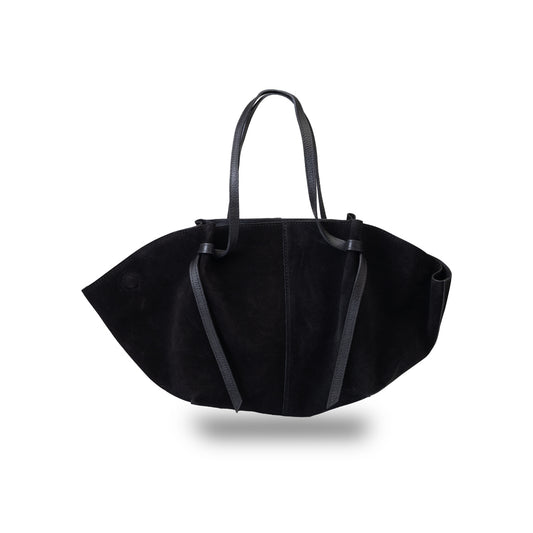 Women's black genuine leather bag Alice