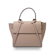 Women's bag made of taupe genuine leather Erika