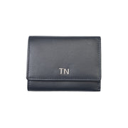 Women's wallet made of genuine leather, navy blue Ellis, RFID protection