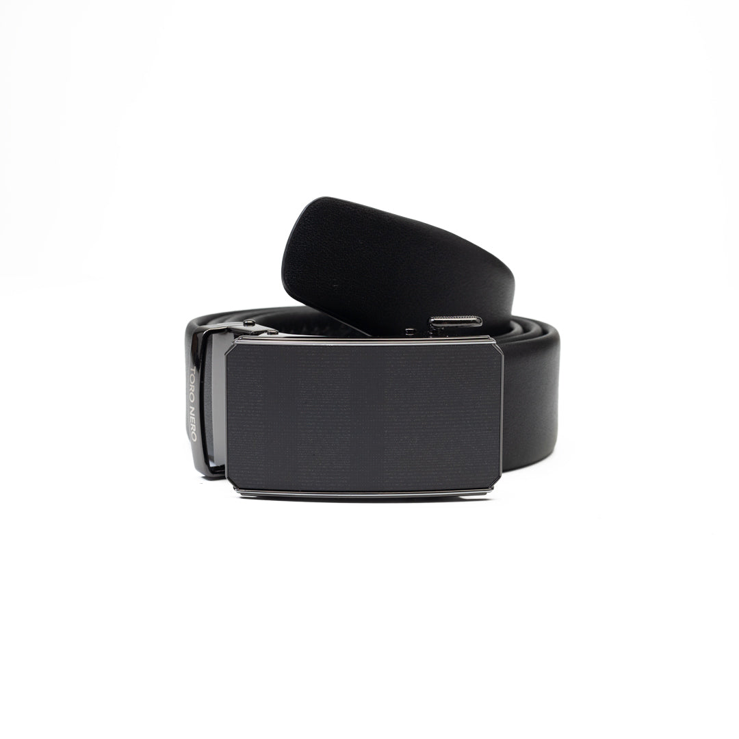 Men's black Soft belt