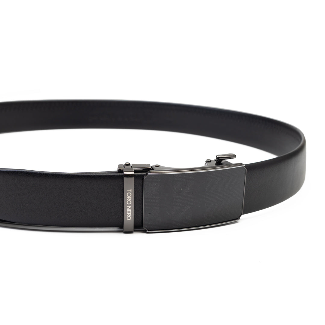 Men's black Soft belt